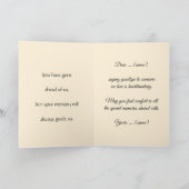 Hands Set the Soul Free, peace, Condolence Card Kaart (Binnen)