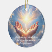 Hands Set the Soul Free, sympathy  Keramisch Ornament (Links)