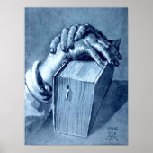 Hands Studie met Bijbel - Durer Poster (Voorkant)
