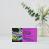 HANDS TEAM CHARITY NFP RETRO NEON VISITEKAARTJES (Staand voorkant)