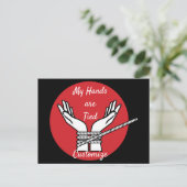 Hands Tied Thunder_Cove Briefkaart (Staand voorkant)