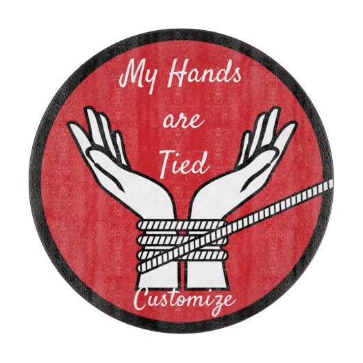 Hands Tied Thunder_Cove Snijplank (Voorkant)