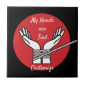 Hands Tied Thunder_Cove Tegeltje (Voorkant)