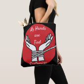 Hands Tied Thunder_Cove Tote Bag (Dichtbij)