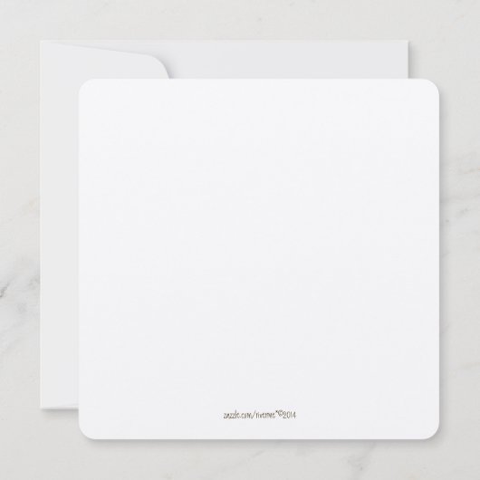 Hands Trees Love Rustic Eco Wedding Kaart (Achterkant)