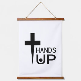 Hands Up Hangend Wandkleed