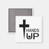 Hands Up Magneet (Voorkant / Achterkant)