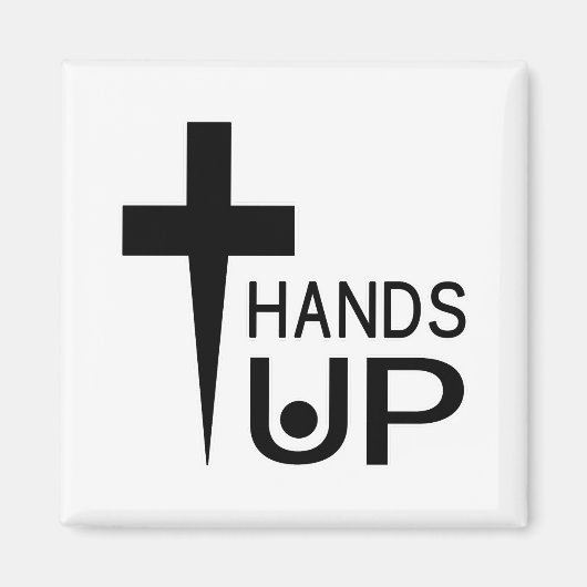 Hands Up Magneet (Voorkant)