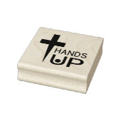 Hands Up Rubberstempel (Stempel)