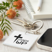 Hands Up Sleutelhanger (Voorkant Rechts)