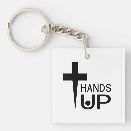 Hands Up Sleutelhanger (Voorkant)