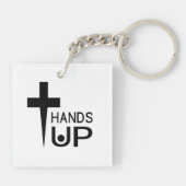 Hands Up Sleutelhanger (Achterkant)