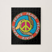 Hands van de vrede legpuzzel (Verticaal)