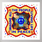 Hands van de vrede poster (Voorkant)