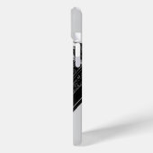 Hands w architecturale blauwdrukken,  Business Case-Mate iPhone Case (Achterkant / Links)