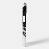 Hands w architecturale blauwdrukken,  Business Case-Mate iPhone Case (Achterkant / Rechts)