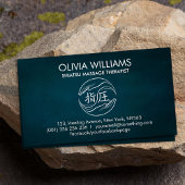 Hands Yin Yang Shiatsu Appointment Visitekaartje