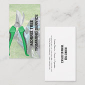 Handschaar | Grasmaaier Visitekaartje (Voorkant / Achterkant)