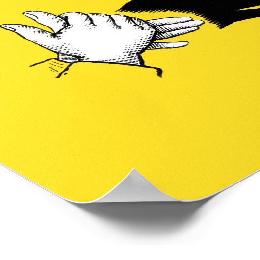 Handschaduwen Poster (Hoek)