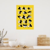 Handschaduwen Poster (Keuken)
