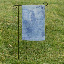 Handschilderblauw wit wild gember jar