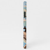 Handschilderd op aantal | Dolfijnen voor afspeeldo iPhone Hoesje (Rechterkant)