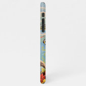 Handschilderd op aantal | Dolfijnen voor afspeeldo iPhone Hoesje (Linkerkant)