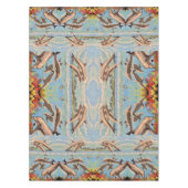 Handschilderd op aantal | Dolfijnen voor afspeeldo Tafelkleed (Voorkant)