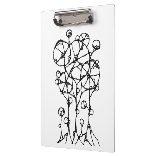 Handschilderen - Abstracte structuurgroep 1 + 2 Klembord (Links)