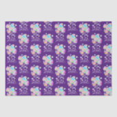 Handschilderen - Abstracte structuurgroep 4 Tissuepapier (Voorkant)