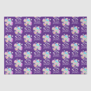 Handschilderen - Abstracte structuurgroep 4 Tissuepapier