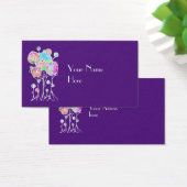 Handschilderen - Abstracte structuurgroep 4 Visitekaartje (Bureau)