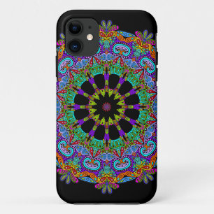 Handschilderend Mandala Klock Face 24 Case-Mate iPhone Case