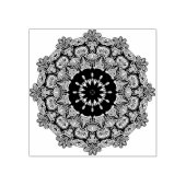 Handschilderend Mandala Klock Face 24 Rubberstempel (Afrduk)