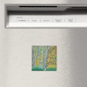 Handschilderende kunstklep Magnet Fridge Magnet (Insitu (Vaatwasser))