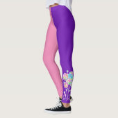 Handschildering - Abstracte Boomgroep 3 + 4 Leggings (Links)