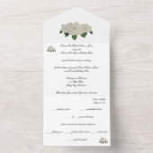 Handschilderingen Magnolia Magnolias Alle in één All In One Uitnodiging (Binnen)