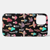 Handschildpaddenstoel Fungi-patroon Case-Mate iPhone Case (Achterkant (horizontaal))