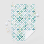 Handschildpadpatroon Golfhanddoek (Insitu)