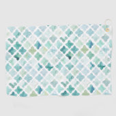 Handschildpadpatroon Golfhanddoek (Horizontaal)