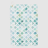 Handschildpadpatroon Golfhanddoek (Voorkant)