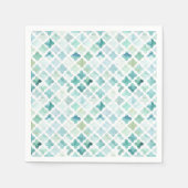 Handschildpadpatroon Servet (Voorkant)