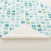 Handschildpadpatroon Sherpa Deken (3/4)