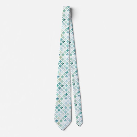 Handschildpadpatroon Stropdas (Voorkant)