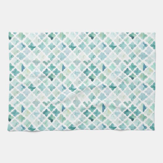 Handschildpadpatroon Theedoek (Horizontaal)