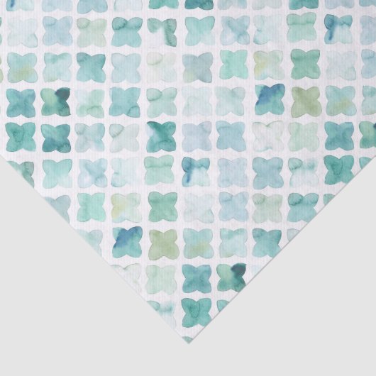 Handschildpadpatroon Tissuepapier (Detail)