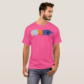 Handschoen T-shirt (Voorkant volledig)