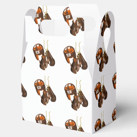  handschoenen en helmet bedankdoosjes (Geopend)