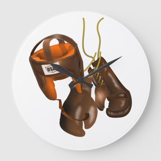  handschoenen en helmet grote klok (Voorkant)