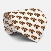 handschoenen en helmet stropdas (Opgerold)